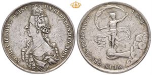 Prinsesse Sophie Hedvigs Fødselsdag 1704, sølv