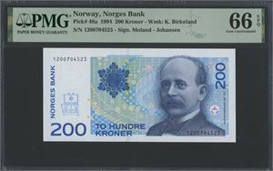 200 kroner 1994. 1200704523.