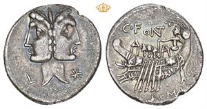 AR Denarius 114-113 BC