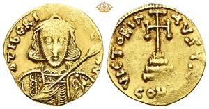 Tiberius III (Apsimar). AD 698-705. AV solidus (4,23 g).
