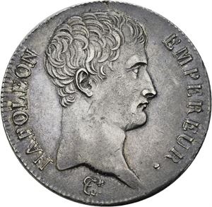 Napoleon I, 5 francs år 14 A (=1806)