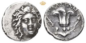 ISLANDS off CARIA, Rhodos. Rhodes, circa 205-190 BC. AR drachm (2,55 g)