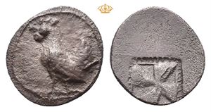 SICILY, Himera. Circa 530-482 BC. AR obol (0,90 g)