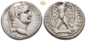 SYRIA, Seleucis and Pieria. Antioch. Vespasian, AD 69-79. AR tetradrachm (15,45 g).