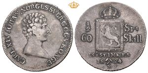 1/2 speciedaler 1824/1