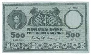500 kroner 1975. A5821935