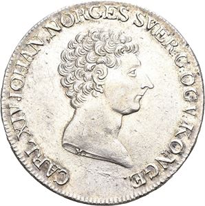 CARL XIV JOHAN 1818-1844 Speciedaler 1821