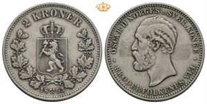 2 kroner 1893