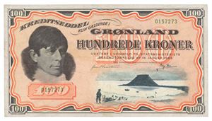 100 kroner (1953). 0157273