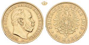 Preussen, Wilhelm I. 20 mark 1878 A