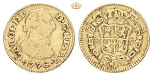 Carl III, 1/2 escudo 1778. Madrid. PJ
