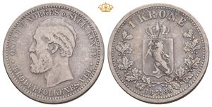 1 krone 1888