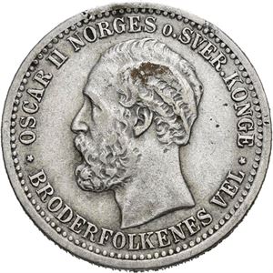 50 øre/15 skilling 1874