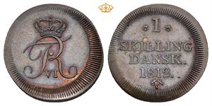 1 skilling 1812. S.9