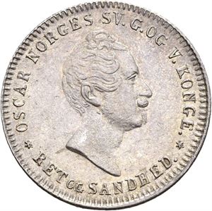 OSCAR I 1844-1859 12 skilling 1854