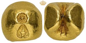 Gold Baht bullet money ND (1851-1868)