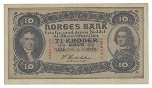 10 kroner 1929. O.4115824