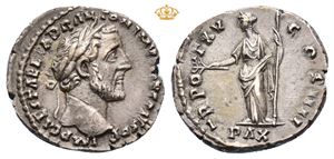 Antoninus Pius, AD 138-161. AR denarius (3,61 g)