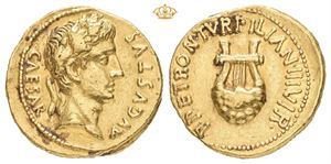 Augustus, 27 BC-AD 14. AV aureus (20 mm; 7,95 g)