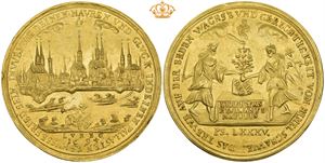 Portugalöser / 10 Ducats 1694