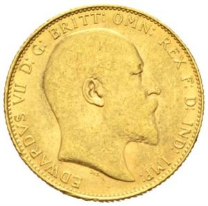 Edward VII, sovereign 1907.