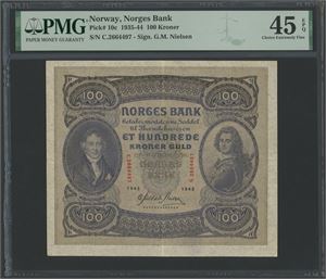 100 kroner 1943. C.2664497.