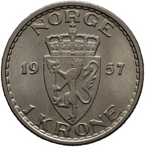 1 krone 1957