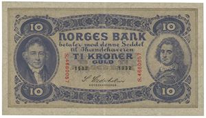 10 kroner 1932 S 4660057.