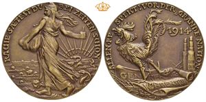 The sower of revenge (Rachesäerin-Frankreich) 1914