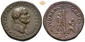 Vespasian. AD 69-79. Æ sestertius (26,10 g).