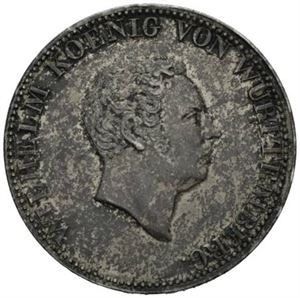 Wilhelm I, 2 gulden 1824