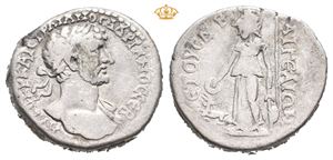 CILICIA, Aegeae. Hadrian, AD 117-138. AR tridrachm (24,5 mm; 10,72 g)