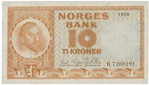 10 kr 1959