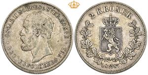 2 kroner 1887