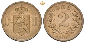 2 øre 1889