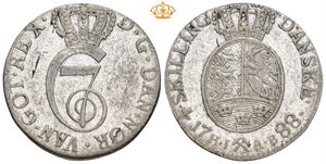 4 skilling 1788. S.16