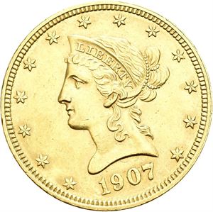 10 dollar 1907
