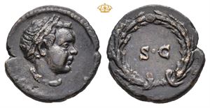 Anonymous issues, (Hadrian to Antoninus Pius). Æ semis (3,10 g)