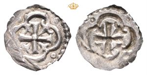 Brakteat med kors, ca. 1150. (0,14 g)