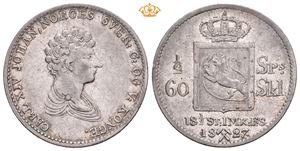 1/2 speciedaler 1827