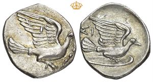AR Obol, 370-330 BC