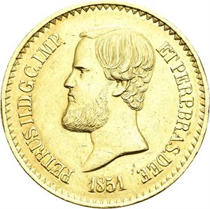 Pedro II, 20 000 reis 1851