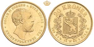 20 kroner 1883