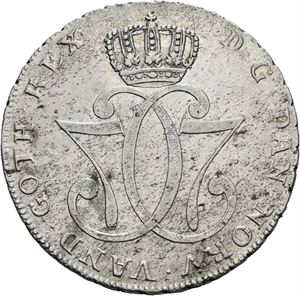 CHRISTIAN VII 1766-1808. Speciedaler 1777. S.2