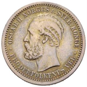 1 krone 1877.