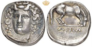 AR Drachm, circa 356-342 BC