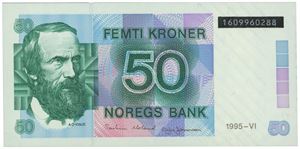 50 kroner 1995. 1609960288