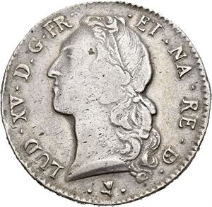 Ludvig XV, ecu 1761 Pau