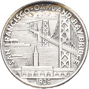 1/2 dollar 1936. San Francisco-Oakland Bay bridge