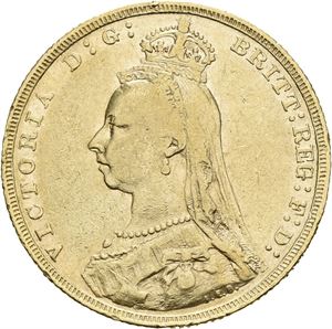 Victoria, sovereign 1890